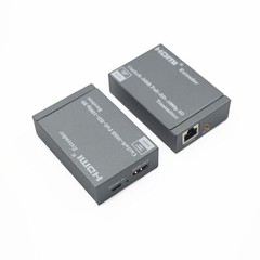 HDMI Extender up to 200ft over Cat5 Cat6 Ethernet Network LAN Cable 60m 1080P