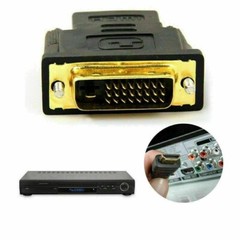 DVI-D Male 24+1 pin to HDMI Female 19-pin HD HDTV PC Monitor Display Adapter #13