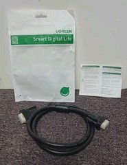 UGREEN Smart Digital Life VGA/SVGA HD Male Display Cable 3″ / 1m 11673 NEW