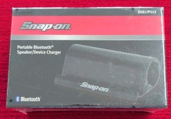 Snap-On TOOLS NEW Black Portable Bluetooth Speaker & Device Charger SSX17P113