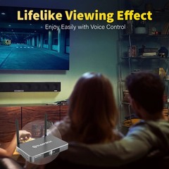 SuperBox S6 Max Android TV Box 4K Smart Media Stream Time Shift Voice Remote
