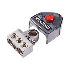 Kicker Pos/Neg Battery Terminal 2x 0 AWG – 8 AWG / 1x 4 AWG – 8 AWG 46BT4