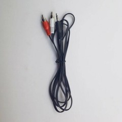 1m 3.5mm Jack Aux to 2 RCA Audio Video Cable Stereo Y Splitter Cable AV Adapter