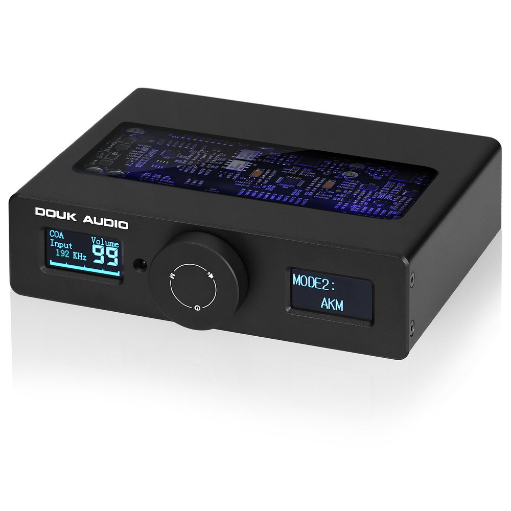 HiFi USB DAC with ESS9038Q2M AK4493 Digital to Analog Audio Converter DSD256