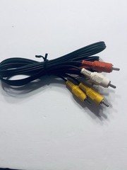 6 Ft Composite Audio Video Cable Yellow White Red 4’ Cord for DVD VCR TV CAM
