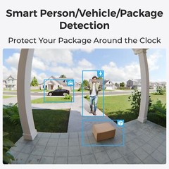 Reolink Home Hub with Video Doorbell Battery Security Camera Wi-Fi Local Storage