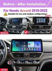 Accord 12.3inch Screen Android Car Radio For Honda Accord 10 2018-2023 Head Unit