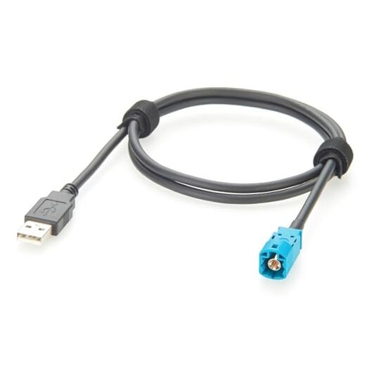 Automotive USB to HSD LVDS Cable HSD 4 Core Z Male to USB 2.0 Type A Male