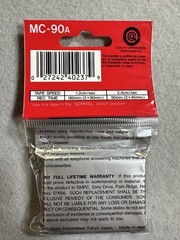 Sony MC-90 Microcassette 180 Min Voice Recorder Tape New Sealed