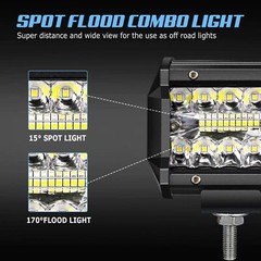 4X 4″inch LED Work Light Bar Combo Spot Offroad Truck SUV ATV Driving Fog Pods