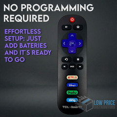 Genuine TCL TV Remote for 3-Series 4-Series 5-Series 32S325 55S423 65S431
