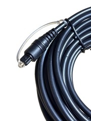 Monoprice S/PDIF Toslink Digital Optical Audio Cable 25 Feet Gold Plated Ferrule