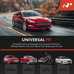 Universal Electric Snail Horn 12V 110dB Loud Metal ABS 80mm Car Motorcycle Truck