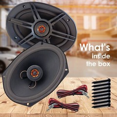 2x Audiobank 6×9″ in 700 Watt Max Power 2-Way Car Audio Stereo Coaxial Speaker