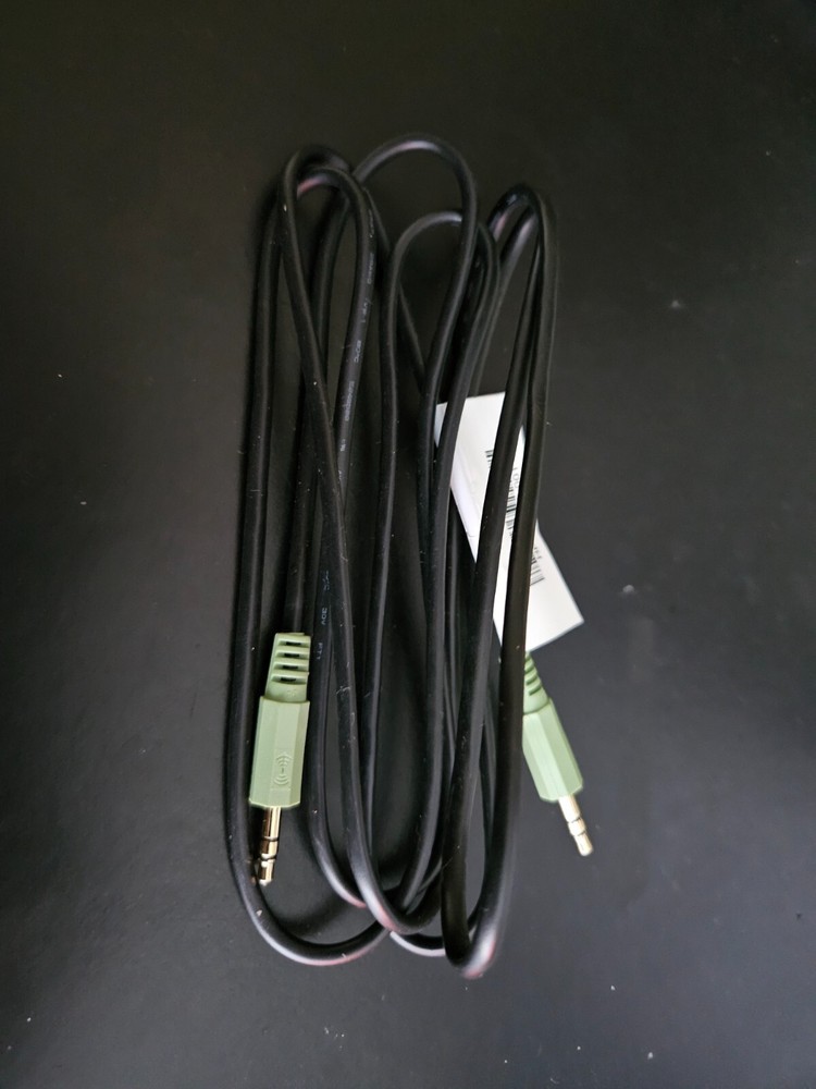 6ft 3.5mm AUX AUXILIARY CORD Male to Male Stereo Audio Cable