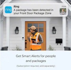 Ring Battery Doorbell Plus Security Camera Satin Nickel Brand New SEALED