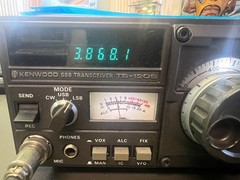 KENWOOD TS-120S HF Band Transceiver H. Radio W/ PS-30 Power supply