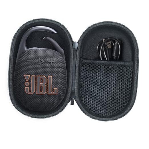 Case for JBL Clip 5 Portable Bluetooth Speaker, Cover for JBL Clip 5 Black
