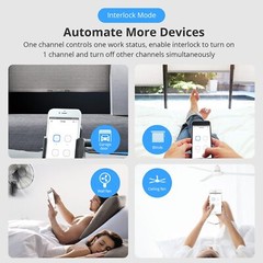 SONOFF 4CHPROR3 Wifi Smart Light Switch Module with RF Control for Alexa/Google