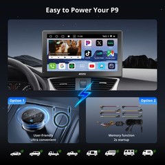 ATOTO 9in AI Android Portable Car Stereo 4G Dual Camera 2s Start Remote Control