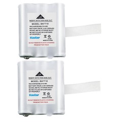 Kastar 2x Battery 3.6V 1200mAh for Midland BATT10 AVP13 X-Talker T71 T75 T77 T79