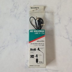 SONY MD Walkman Link Cable MDLK-PX1 Genuine Vintage MD Interface 0.8m Made in Ja