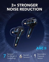 Soundcore Life Tune Pro Over-Ear Bluetooth Headphones Active Noise Cancelling