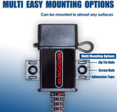 MP0609A 3.1Amp Motorcycle USB Port Kit SAE to USB Adapter on Motorcycle