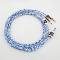 7N Silver Plated Copper headphone cable For Hifiman Arya/Sundara/Ananda