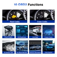 LAUNCH OBD2 Scanner Engine Fault Transmission Code Reader Car Diagnostic Tool