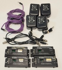 (4) XANTECH UNIVERSAL INTERFACE MODULE 797 SERIES. plus accessories.