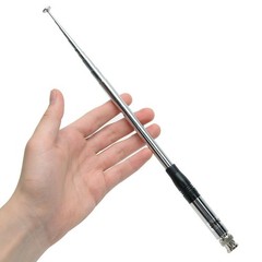 9in-51in 27MHz BNC Telescopic Antenna For Handheld/Portable CB Walkie Talkie