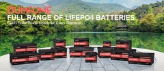 12V 600Ah LiFePO4 Lithium Battery 200A BMS, 7680Wh 15000+ Cycle for RV ,Solar