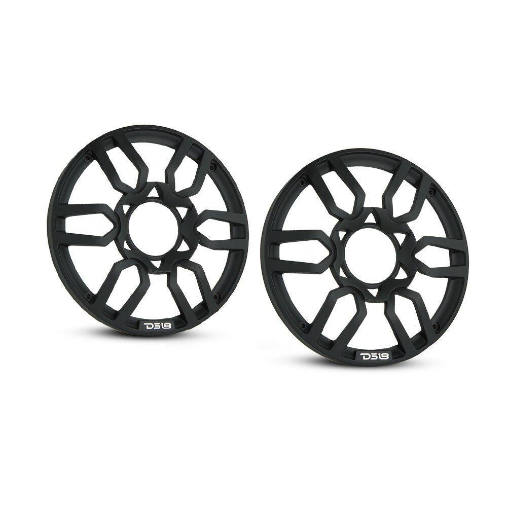 DS18 PRO-GRILL8/BK PRO Universal 8″ Plastic Speaker Grill Cover (Pair)
