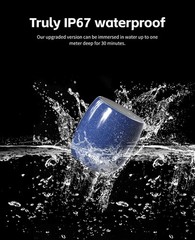 Bluetooth Speaker, 360° Sound & 10 Hours Battery, Perfect Travel Companion