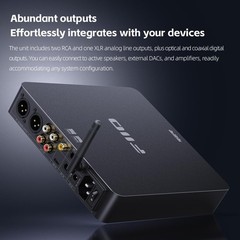 FiiO BR15 R2R High-Resolution Bluetooth 6.0 Audio Receiver with QCC5181 (Black)