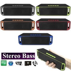 LOUD Bluetooth Speaker Wireless Outdoor Stereo Bass USB/TF/FM Radio