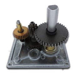 82*58mm All Metal Gear Turbo Worm Gearbox Speed Reducer Motor Speed Reduction