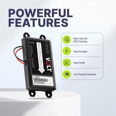 Lightning GPS Easy Wired 4G Vehicle Tracker – Hardwired Hidden Tracking…