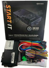 Compustar RF-2WR3-FM 2-Way 3000-FT LED R3 Remote Kit + FT-CMX-HC START IT CM-X