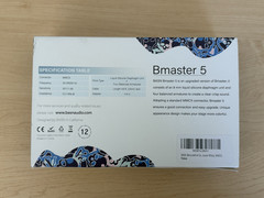 BASN Bmaster5 in-ear DLC monitors 4BA 5 Drivers Audiophile IEM Glacier White