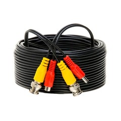 Premade CCTV Cable Security Camera Siamese Wire BNC DC Power Video RG59 DVR Lot