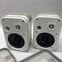JBL Control One All-Weather Indoor/Outdoor Speakers Wall Mountable PAIR READ