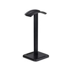 Universal Metal Headphone Stand Weighted Gaming Headset Holder Desk Organizer Bl