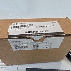 Cable Matters 48Gbps HDMI Audio Extractor With eARC Model 103104