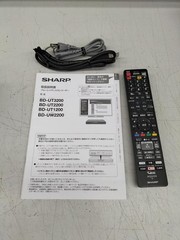Sharp BD-UT2200 Blu-Ray/HDD Recorder Good Condition from Japan w/Accessories