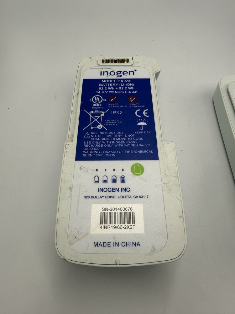Inogen BA-516 Li-Ion Rechargeable Battery 14.4V 6.4Ah