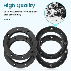 4 Inch Speaker Spacer Adapter Ring Mounting Bracket 4 PCS, Auto Car…