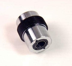 Lot of 4 Hardware Knobs, 1/4″ Flattened Shaft. Stereo, HI-FI Amplifier, Volume