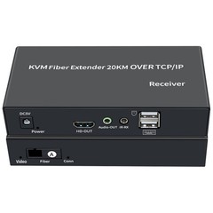 1920X1080P @60Hz HDMI KVM Fiber Extender over SC Fiber Optical Cable to 20Km B